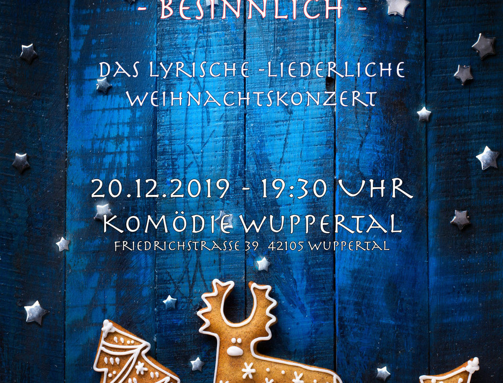 Plakat Patrick Stanke Besinnlich
