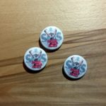 Stanke ohne Strom Button weiß